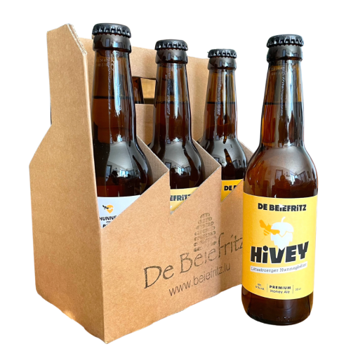 DE BEIEFRITZ - "HIVEY" Luxembourgish honey beer in a six-pack