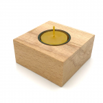 wooden tealight holder