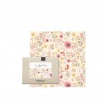 LITTLE BEE FRESH - Lingette en cire d'abeille bio "L" (35 x 35 cm) - Rose