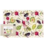 LITTLE BEE FRESH - Linge en cire d'abeille bio XXL (60×40 cm) - Légumes