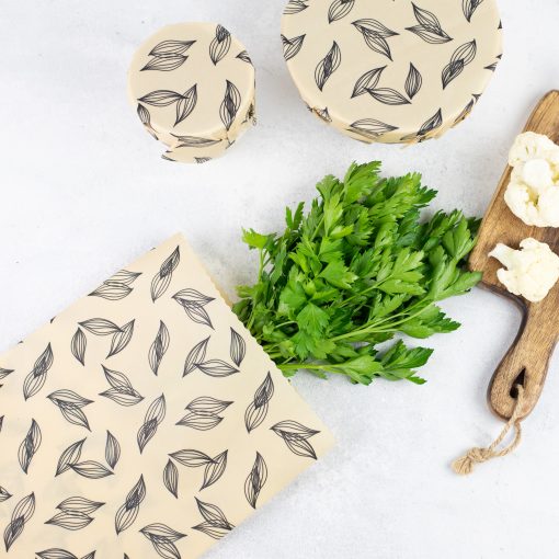 LITTLE BEE FRESH - medium bag of organic beeswax - leaves - Image 3