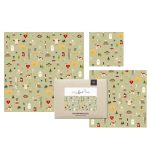 LITTLE BEE FRESH - Organic Beeswax Wipes Starter Set ( L/M/S ) - Switzerland