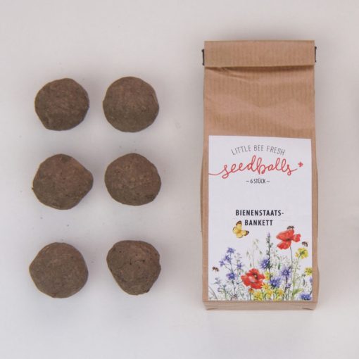 LITTLE BEE FRESH - 6 St. SEEDBALLS – Bienenstaatsbankett – Bild 2
