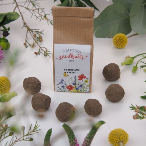 LITTLE BEE FRESH - 6 St. SEEDBALLS – Bienenstaatsbankett – Bild 3