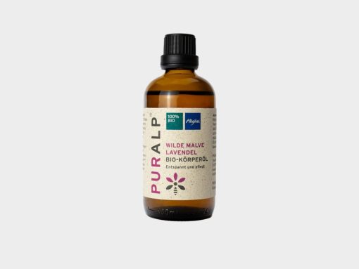 PURALP - Wild Mallow & Lavender Organic Body Oil