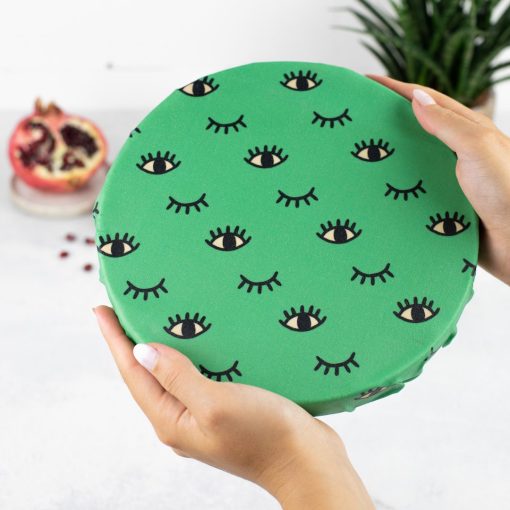 LITTLE BEE FRESH - Bio-Bienenwachstücher 2er-Set – Swirly Eye – Bild 11